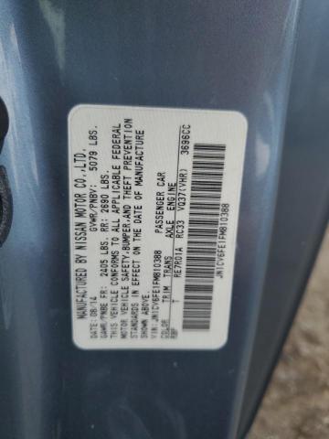 2015 INFINITI Q60 BASE JN1CV6FE1FM810388