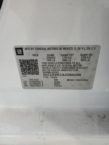 2018 CHEVROLET SILVERADO - 3GCUKREC6JG550299