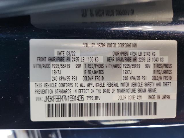 2022 MAZDA CX-5 PREMI JM3KFBEM7N1591435