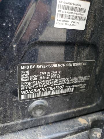 2015 BMW 535 XI WBA5B3C57FD545507