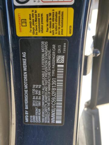 2018 MINI COOPER WMWXU1C59J2F81391