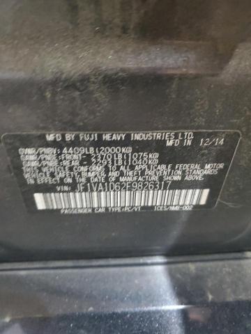 2015 SUBARU WRX PREMIU JF1VA1D62F9826317