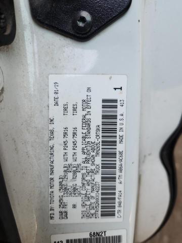 2019 TOYOTA TACOMA ACCESS CAB 5TFRX5GNXKX142237