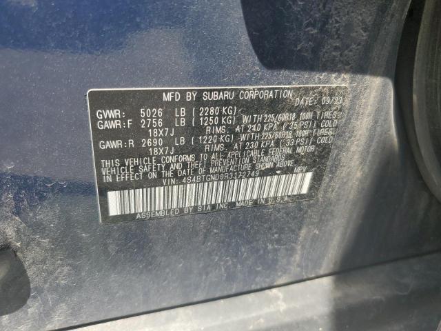 2024 SUBARU OUTBACK LI 4S4BTGND0R3172749