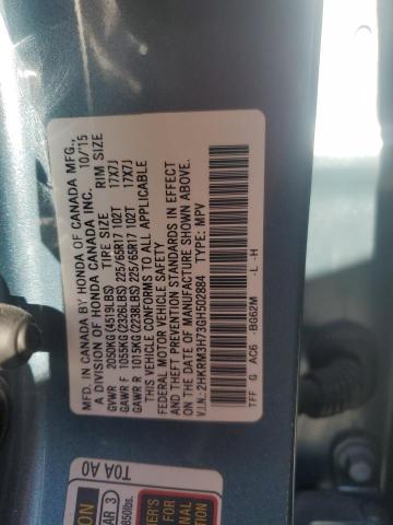 2016 HONDA CR-V EXL #3302816901