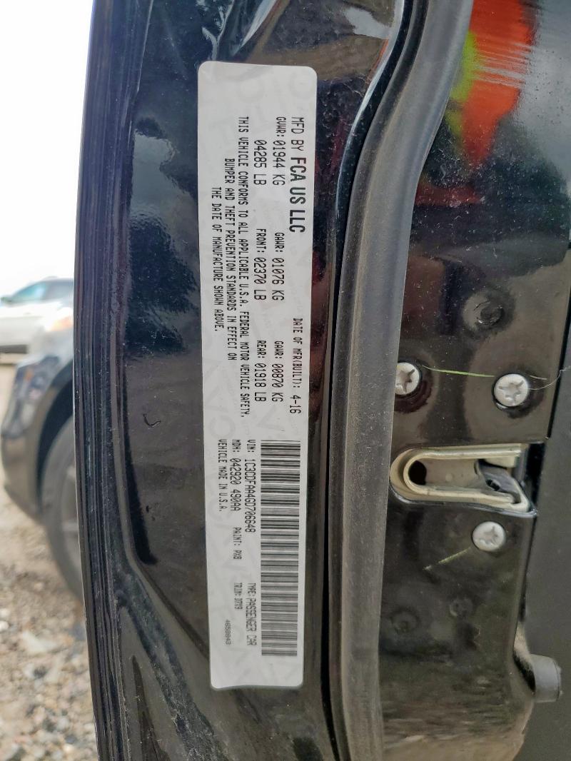 2016 DODGE DART SE 1C3CDFAA4GD706648