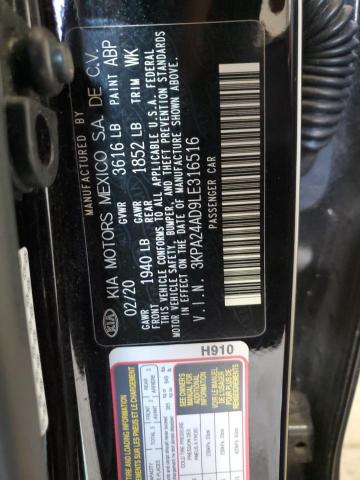 2020 KIA CADENZA 3KPA24AD9LE316516