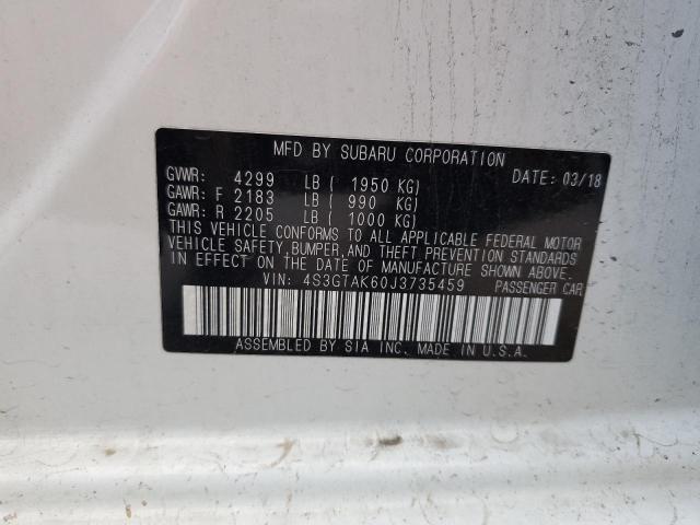 2018 SUBARU IMPREZA SP - 4S3GTAK60J3735459