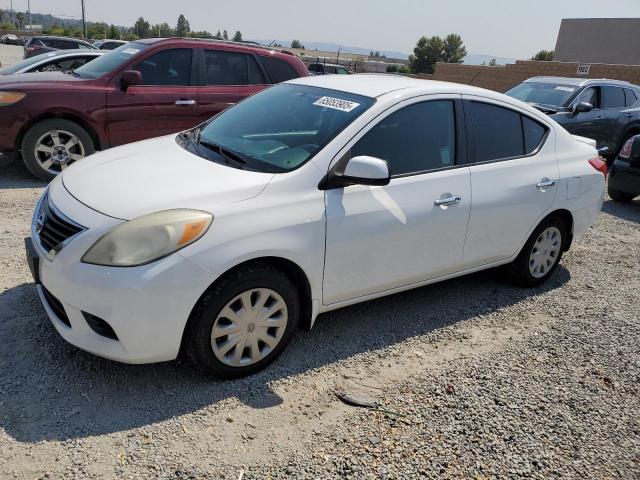 NISSAN VERSA S 2013 white  gas 3N1CN7AP9DL841751 photo #1