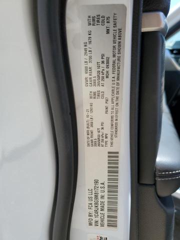 2021 JEEP GRAND CHER - 1C4RJKBG9M8172190