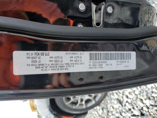 2017 DODGE CHARGER SX - 2C3CDXJG9HH645344
