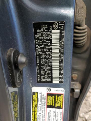 2016 TOYOTA COROLLA L - 2T1BURHE9GC711066