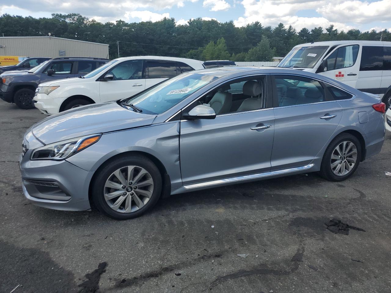 Lot #3257368777 2017 HYUNDAI SONATA SPORT