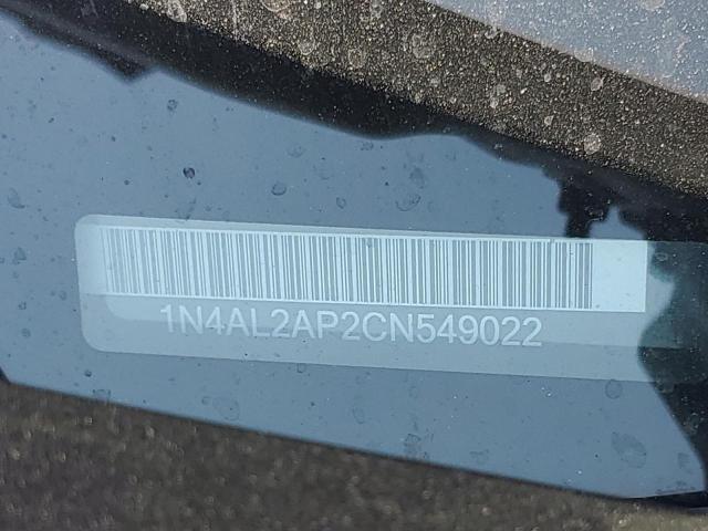 2012 NISSAN ALTIMA BAS - 1N4AL2AP2CN549022