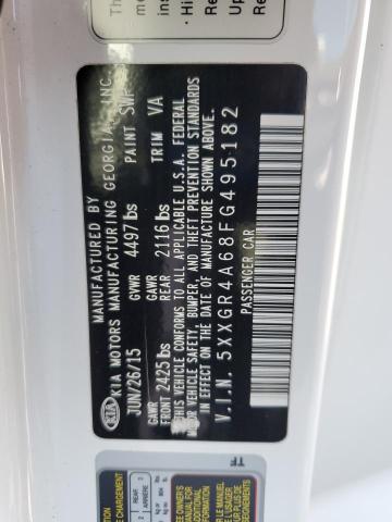2015 KIA OPTIMA SX 5XXGR4A68FG495182