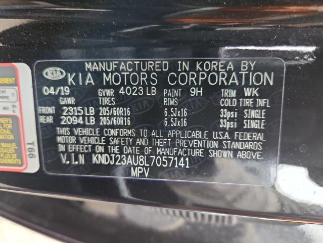 2020 KIA SOUL LX KNDJ23AU8L7057141