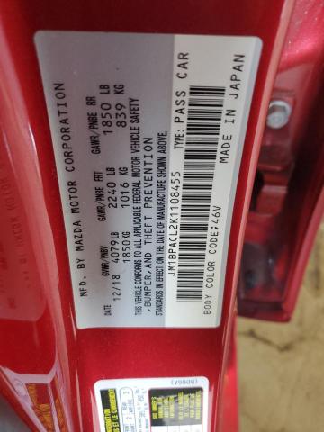 2019 MAZDA 3 PREFERRE JM1BPACL2K1108455