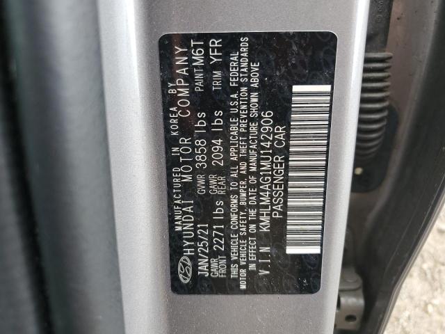 2021 HYUNDAI ELANTRA SE - KMHLM4AG1MU142906