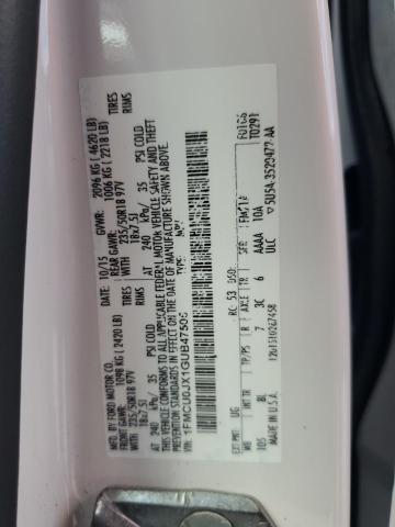 2016 FORD ESCAPE TIT 1FMCU0JX1GUB47505