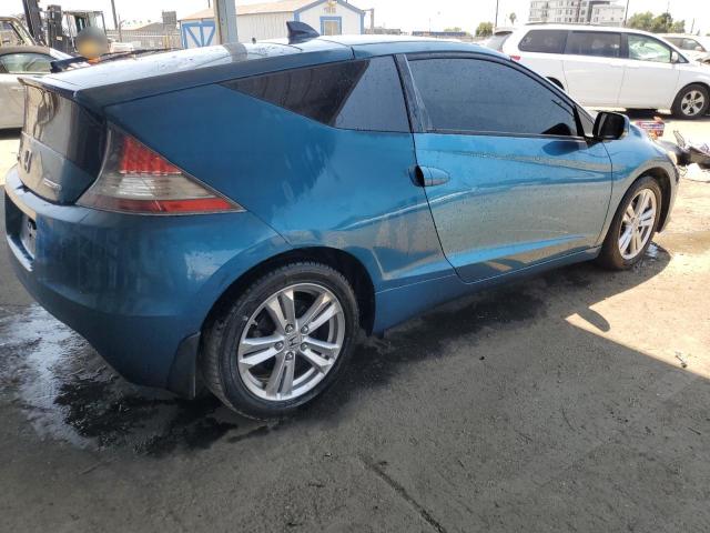 HONDA CR-Z EX 2011 teal  hybrid engine JHMZF1C63BS015853 photo #4