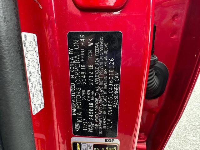 2018 KIA STINGER GT KNAE55LC4J6016126