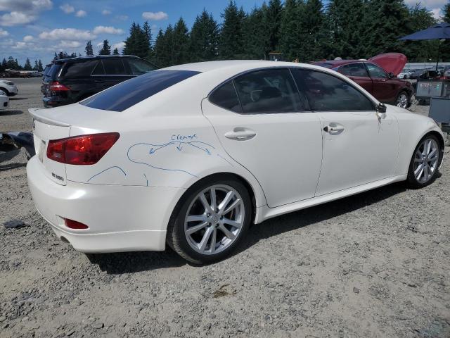 LEXUS IS 350 2006 white  gas JTHBE262X62002591 photo #4