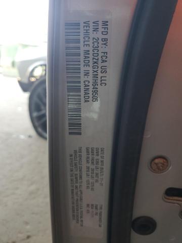 2021 DODGE CHALLENGER 2C3CDZKGXMH649505