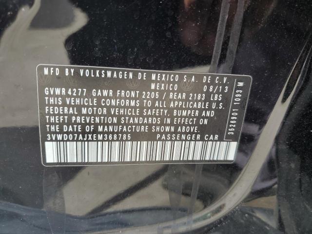 2014 VOLKSWAGEN JETTA SE - 3VWD07AJXEM368785