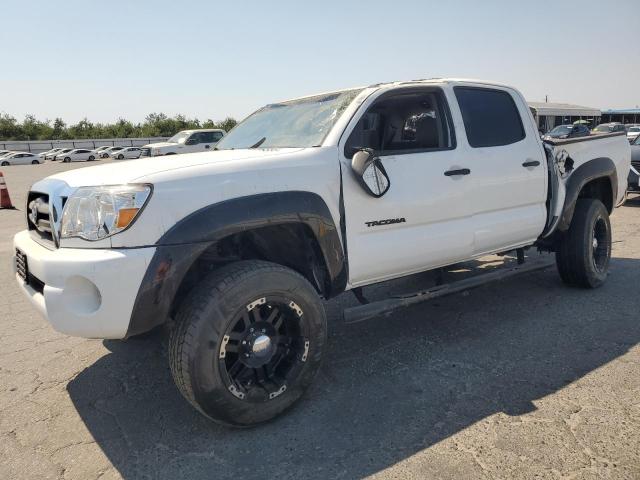 TOYOTA TACOMA DOU 2006 white crew pic gas 5TEJU62N06Z191643 photo #1