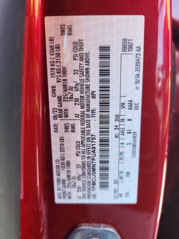 2023 FORD ESCAPE ST - 1FMCU0MN7PUA91757