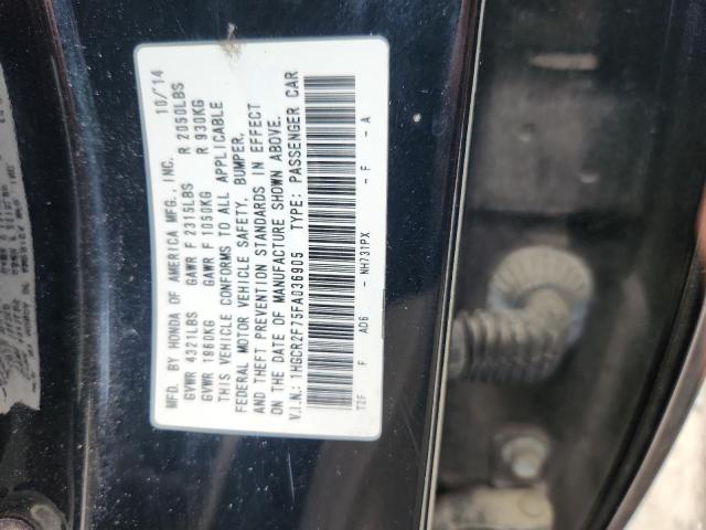 2015 HONDA ACCORD EX - 1HGCR2F75FA036905