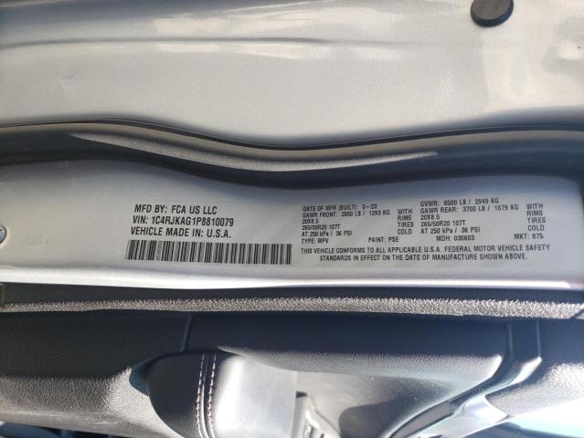 2023 JEEP GRAND CHER 1C4RJKAG1P8810079