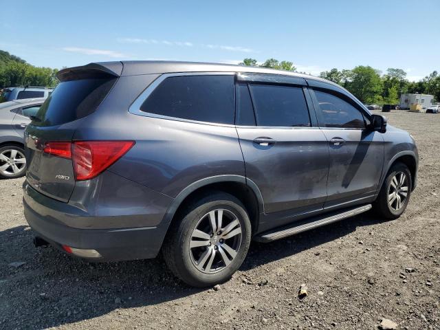 2017 HONDA PILOT EXL 5FNYF6H54HB063524