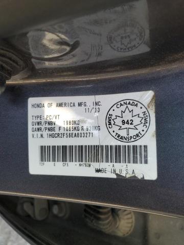 2014 HONDA ACCORD SPO - 1HGCR2F56EA803271