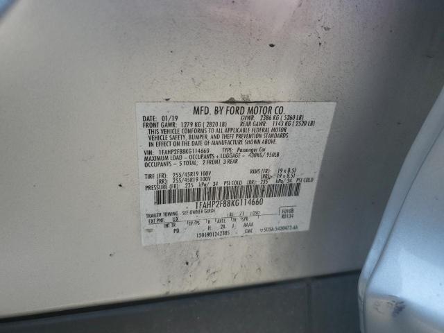 2019 FORD TAURUS LIM 1FAHP2F88KG114660