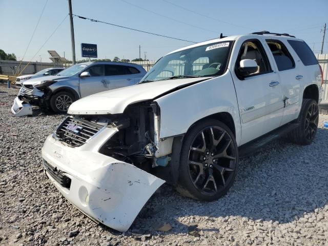 GMC YUKON 2007 white  flexible fuel 1GKFC13067J381123 photo #1