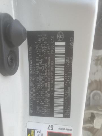 2024 TOYOTA CAMRY XLE 4T1F11BK6RU108703