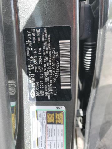 2025 HYUNDAI ELANTRA SE - KMHLS4DG8SU965251