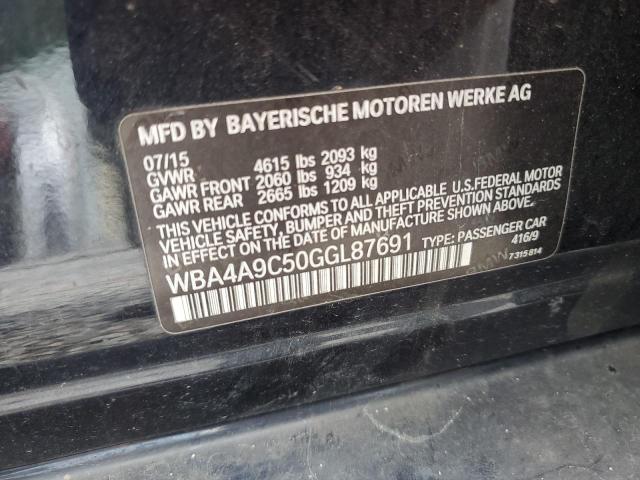 2016 BMW 428 I GRAN WBA4A9C50GGL87691