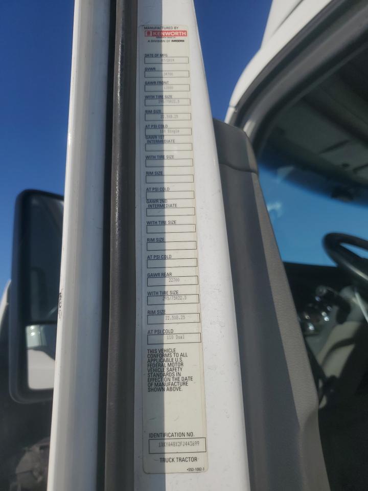 Lot #3246031183 2015 KENWORTH T680