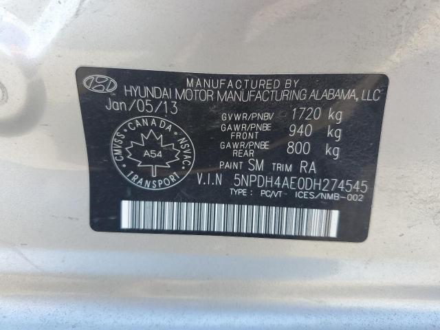 2013 HYUNDAI ELANTRA GL - 5NPDH4AE0DH274545