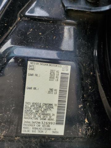 2017 NISSAN ALTIMA 2.5 1N4AL3AP2HN326993