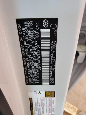 2024 TOYOTA PRIUS LE JTDACAAU6R3033101