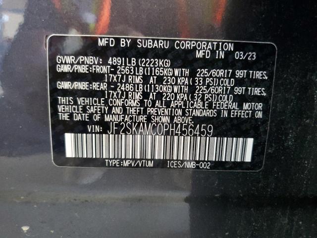 2023 SUBARU FORESTER W JF2SKAMC0PH456459