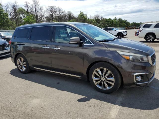 2016 KIA SEDONA SXL KNDME5C10G6141923