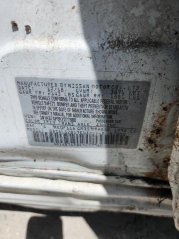 2019 NISSAN SENTRA S 3N1AB7AP8KY277980