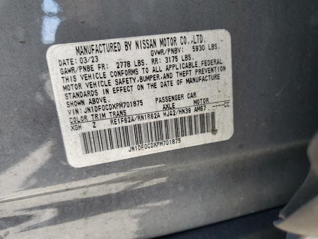 2023 NISSAN ARIYA PLAT JN1DF0CDXPM701875