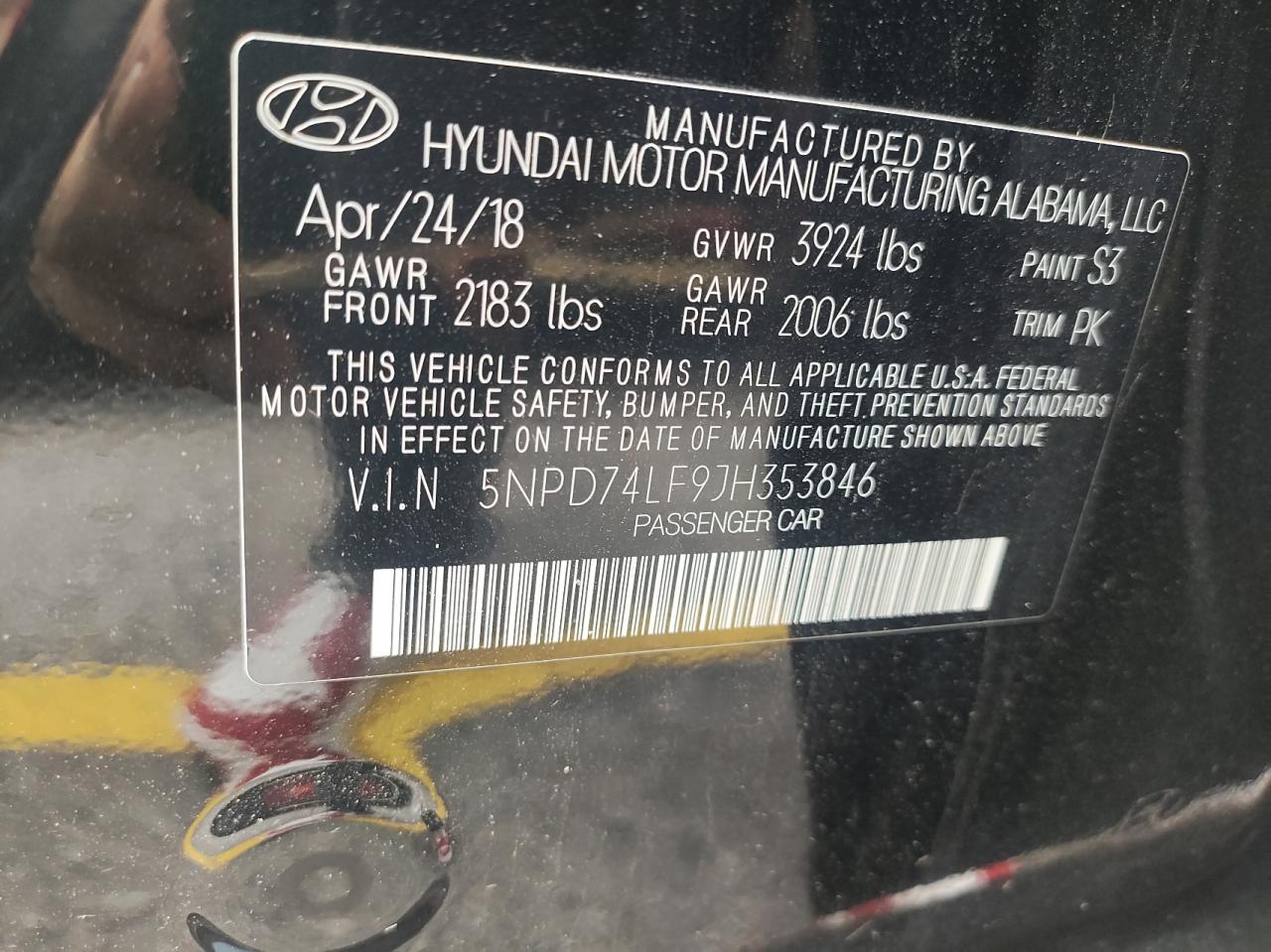 Hyundai Elantra se 2018