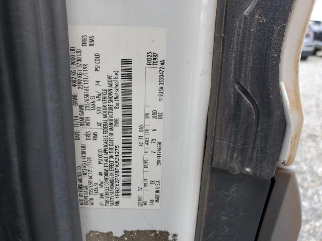 2015 FORD TRANSIT T- 1FBZX2ZM8FKA31275