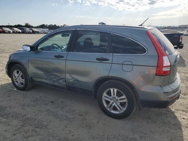 HONDA CR-V EX 2010 turquoise  gas 5J6RE4H56AL056051 photo #3